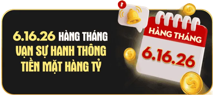 Thưởng nạp tiền VIP nohu66